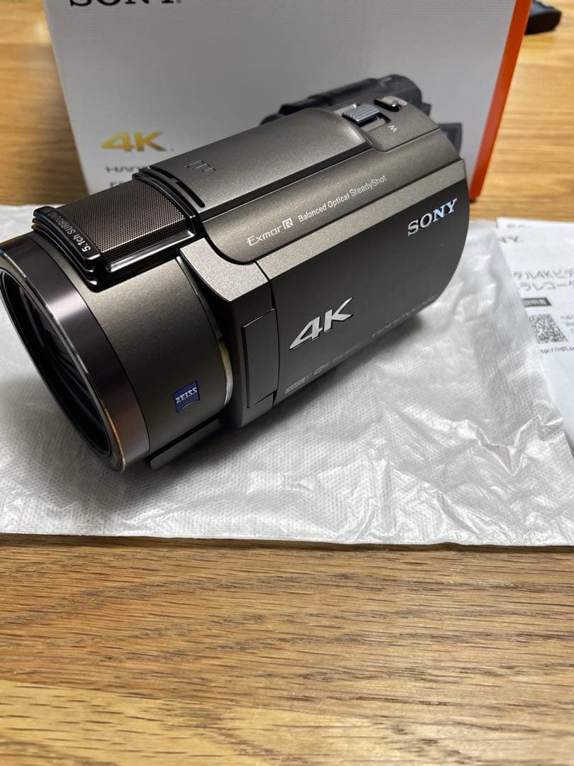 SONY FDR-AX45A 4K ハンディカム　展示美品