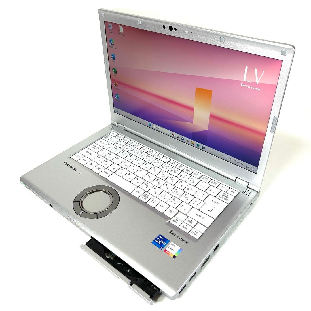 Lets note LV1 i7 512GB 16GB 駆動100時間 DVD