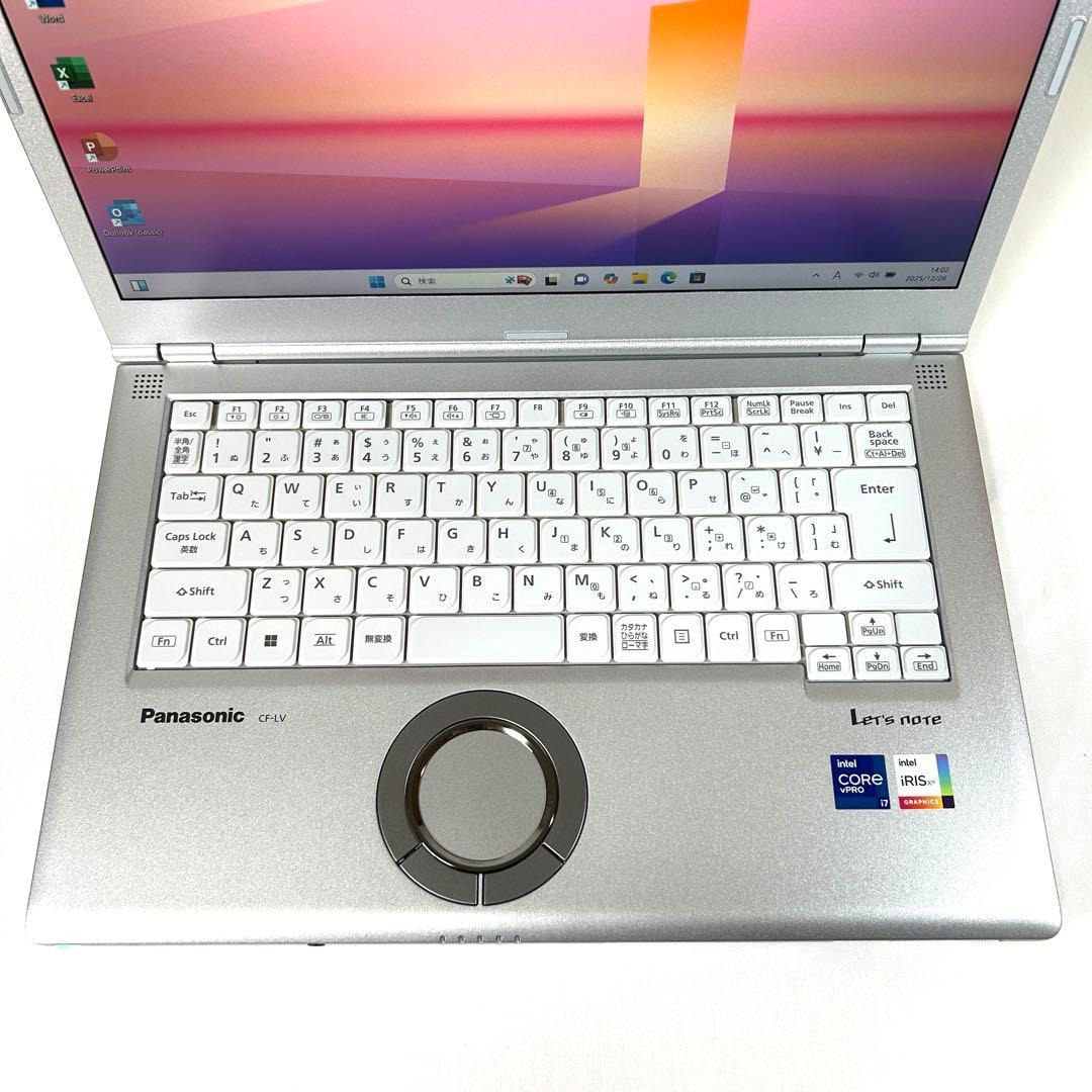 Lets note LV1 i7 512GB 16GB 駆動100時間 DVD