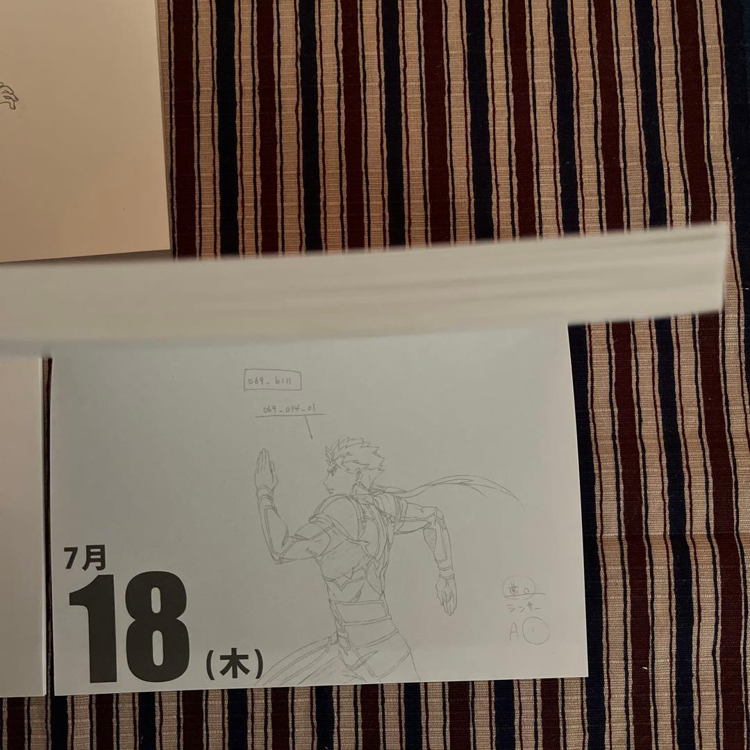 日めくりカレンダー　メモ帳　ランサー