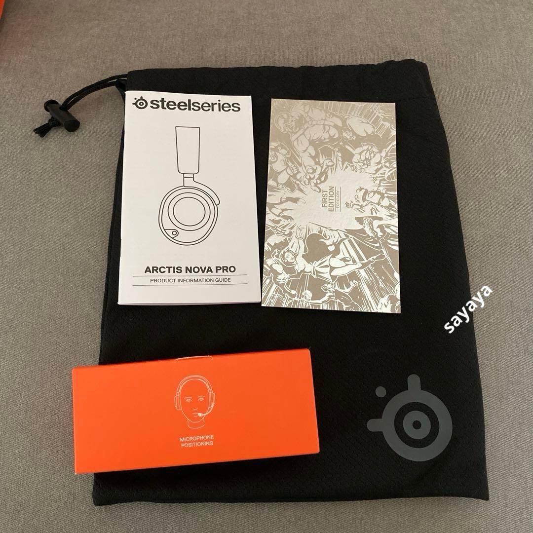 SteelSeries Arctis Nova Pro 有線ヘッドホン　DAC