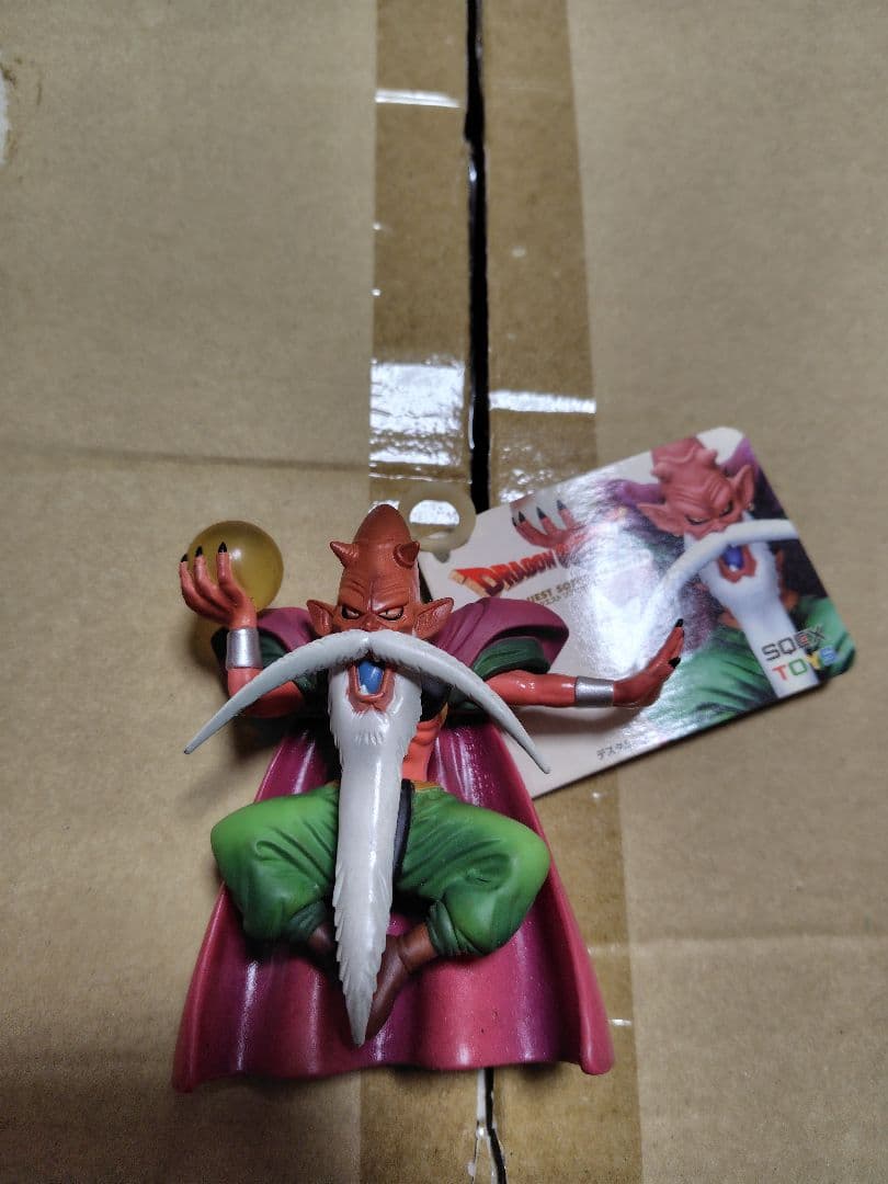 ドラゴンクエストソフビモンスター デスタムーア タグ付き ドラゴンクエストソフビ