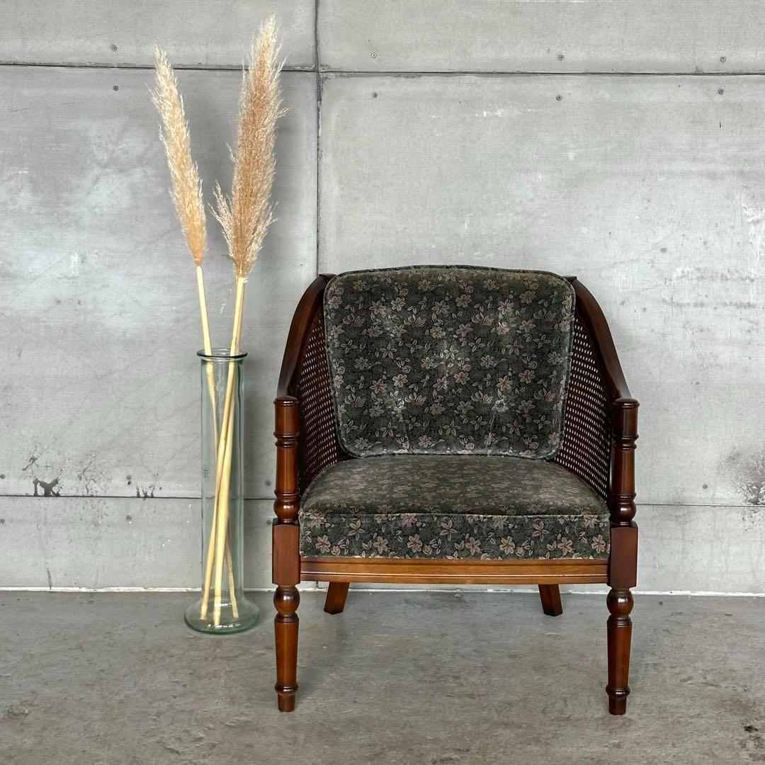 ★カリモク★karimoku コロニアル 1人掛けソファー　ラウンジチェア