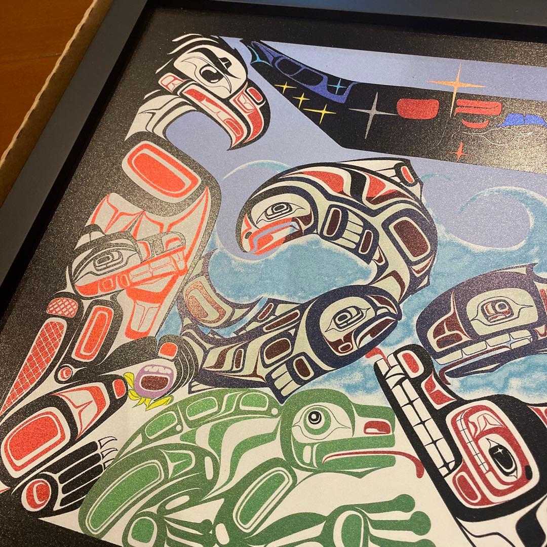 paul windsor 美術品 絵画 イラスト　ネイティブ　インディアン