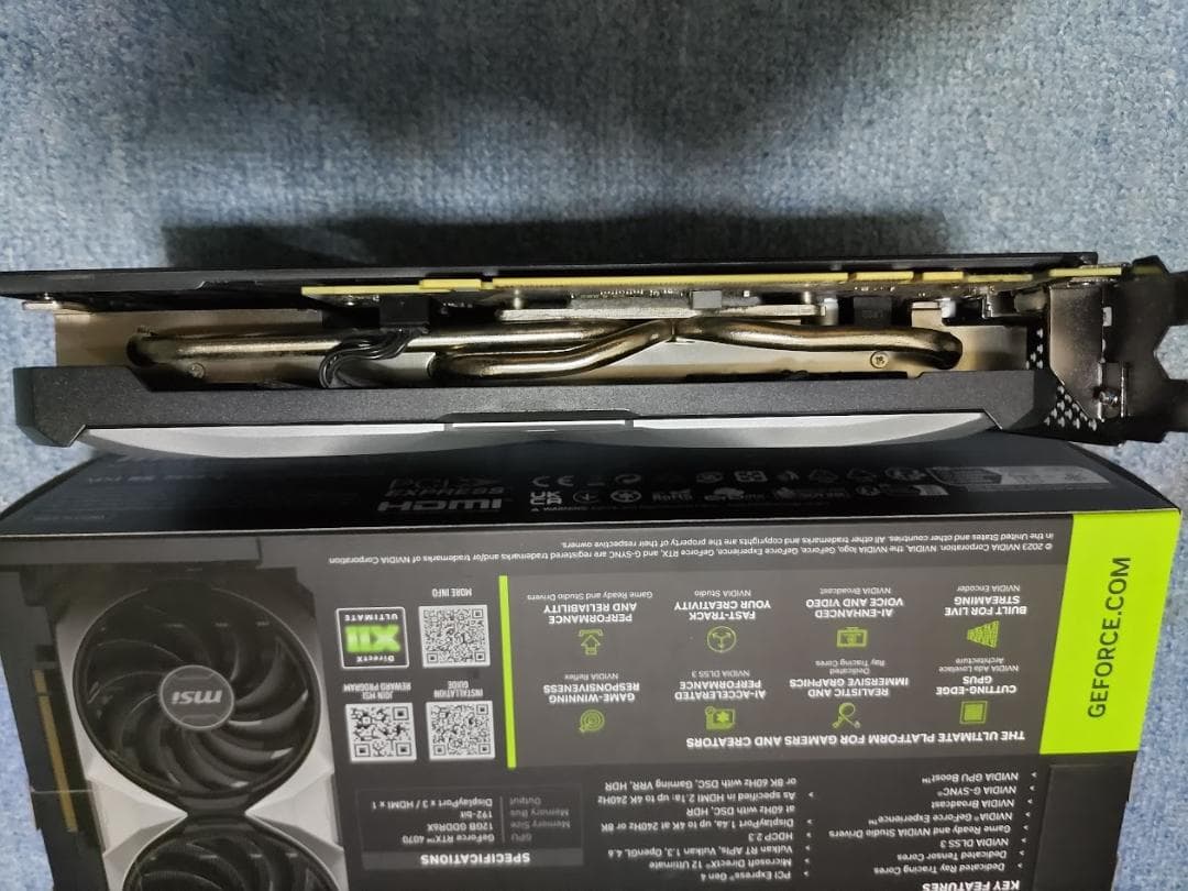 k*読様 MSI GeForce RTX 4070 VENTUS 2X 12G