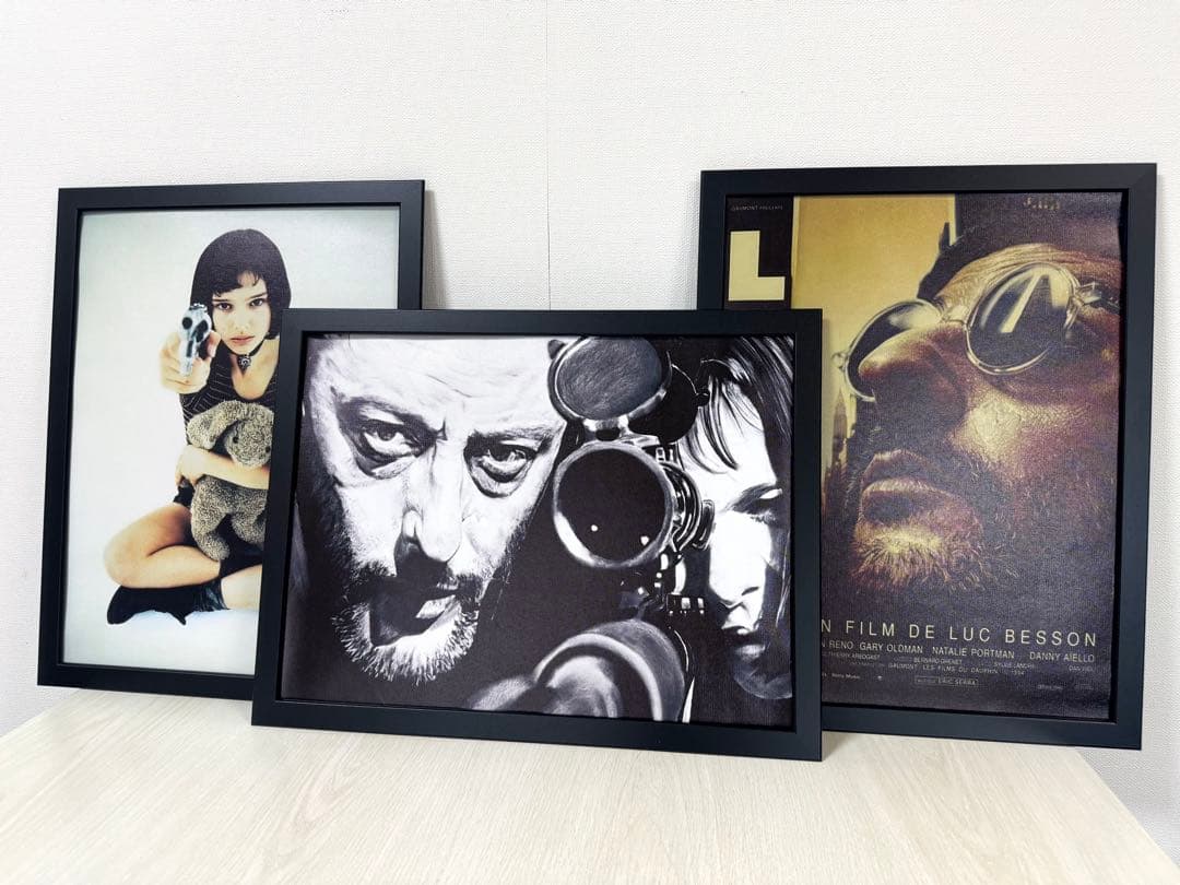 No.288フレーム付きキャンバスアート　映画ポスター　LEON インテリア絵画
