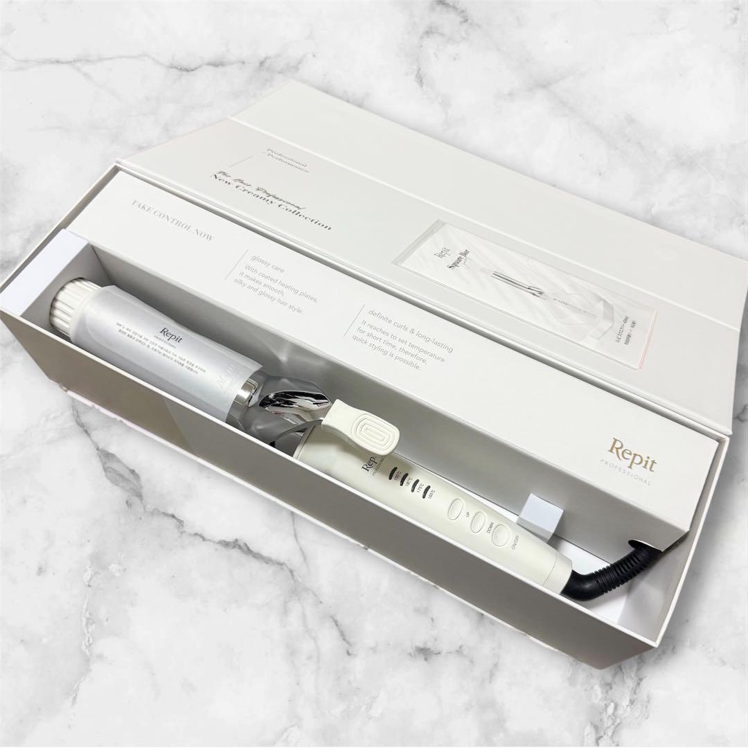 正規品 CREATEs ヘアアイロン Repit スクエアバー40mm