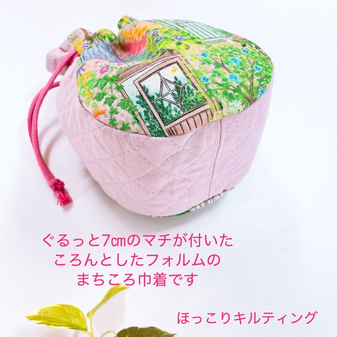 お取り置き／まちころ巾着＊巾着ポーチ／中身が見えるがま口ポーチ／ユキエモン