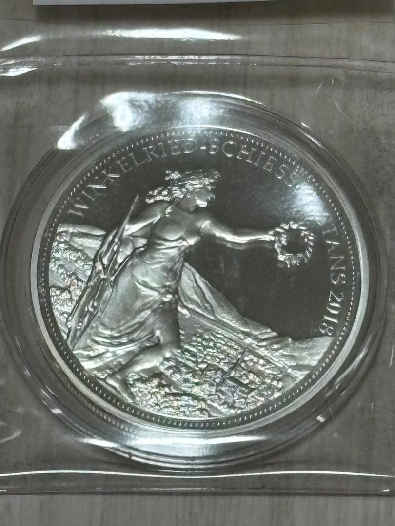 【新品】2018年 スイス シュタンス射撃祭記念 50フラン銀貨