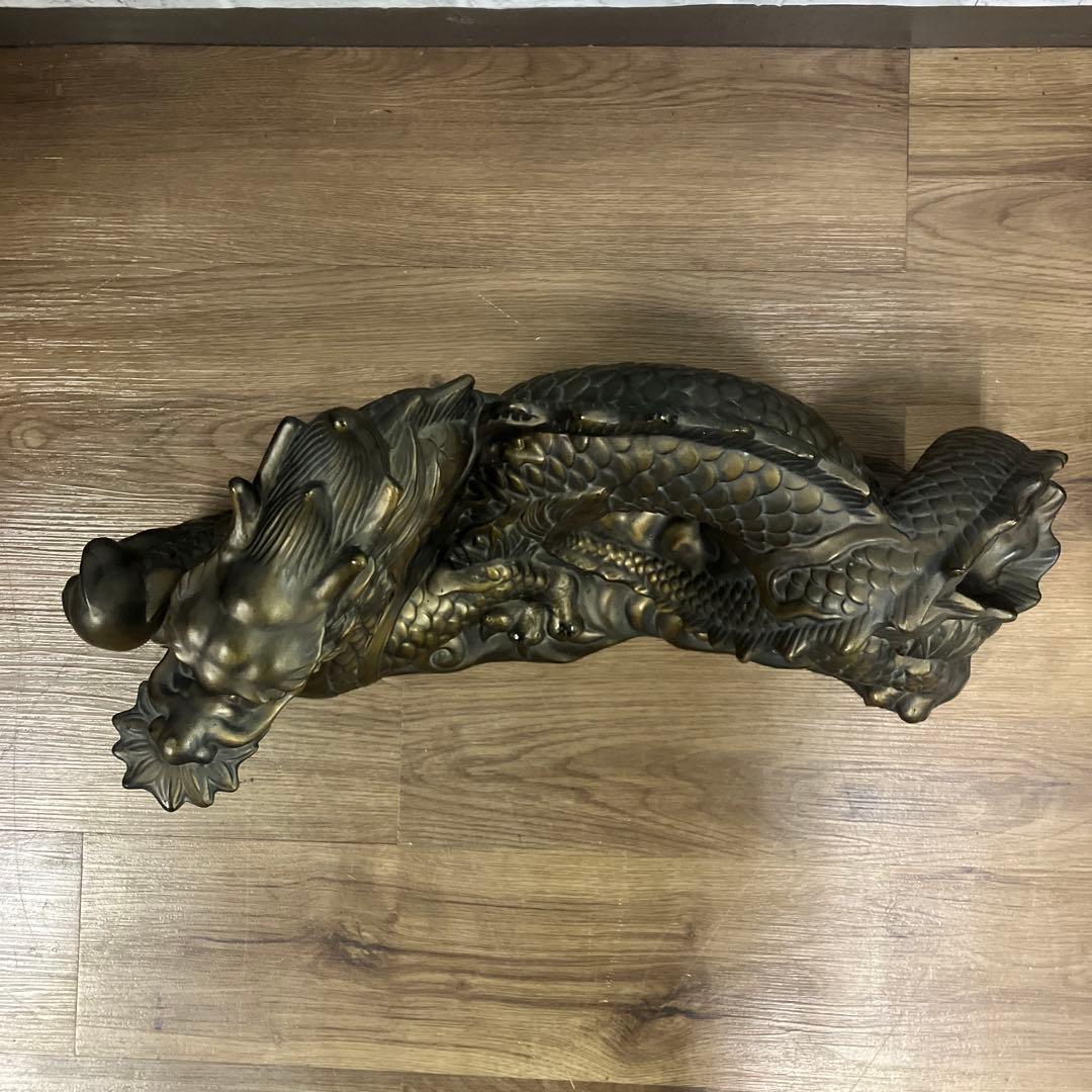 E-4 龍 ドラゴン 置物 縁起物 開運 金運上昇 運気アップ 商売繁盛 風水