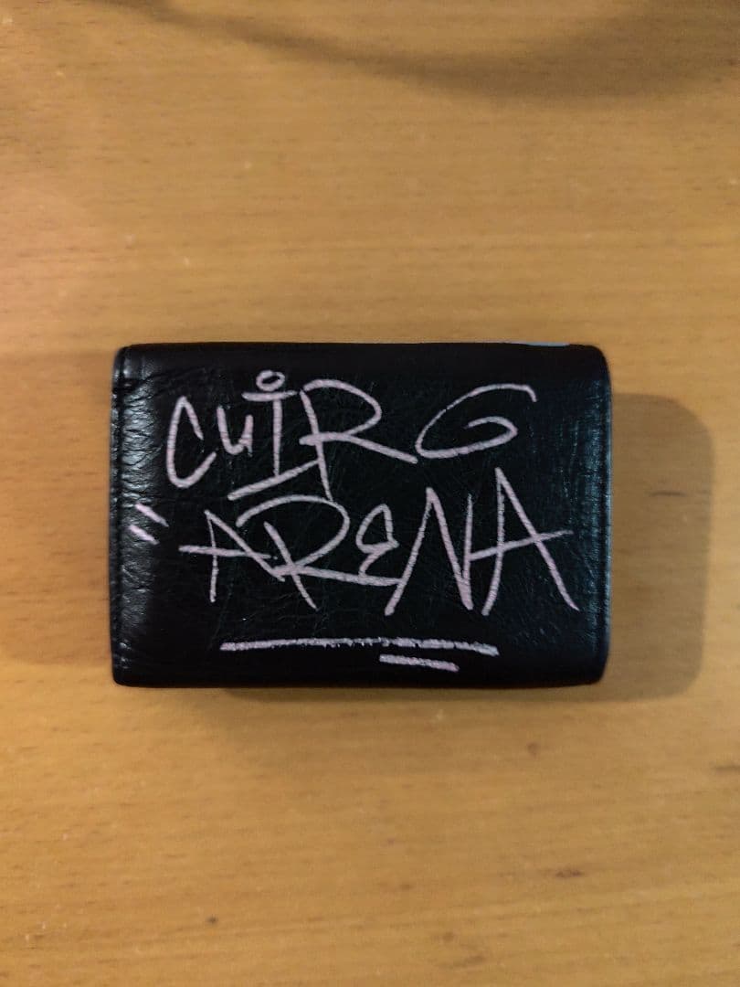 バレンシアガ　グラフィティ　ミニ財布