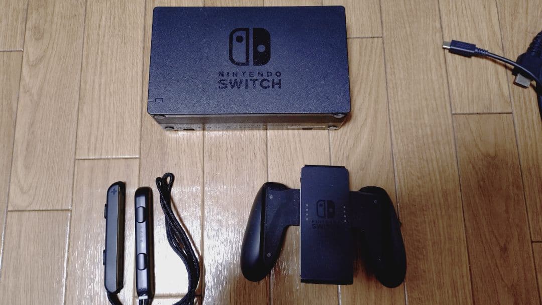 Nintendo Switch グレー 本体 付属品　SDカード付き