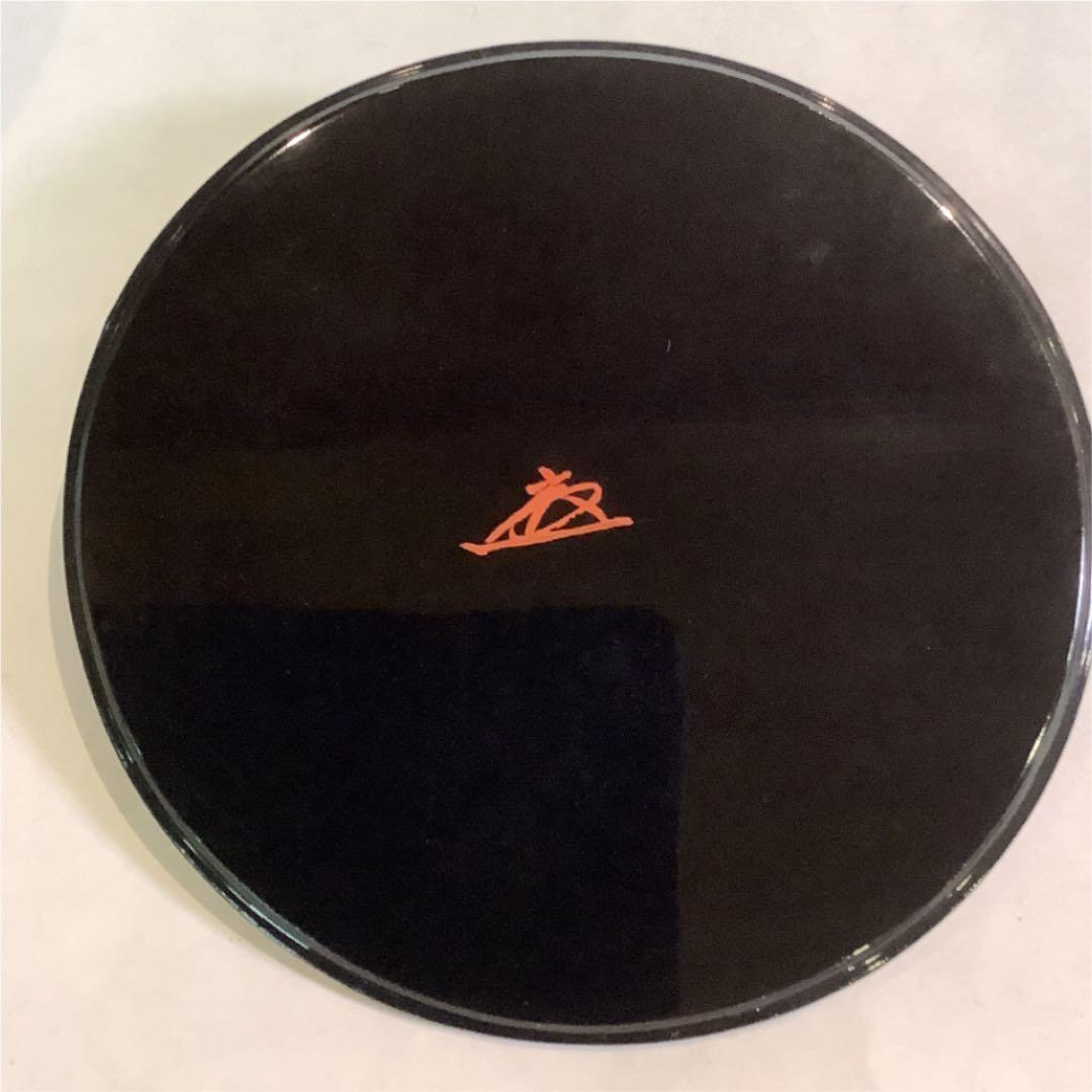 【茶道具】鬼丸雪山作　高取焼　耳付水指　塗蓋