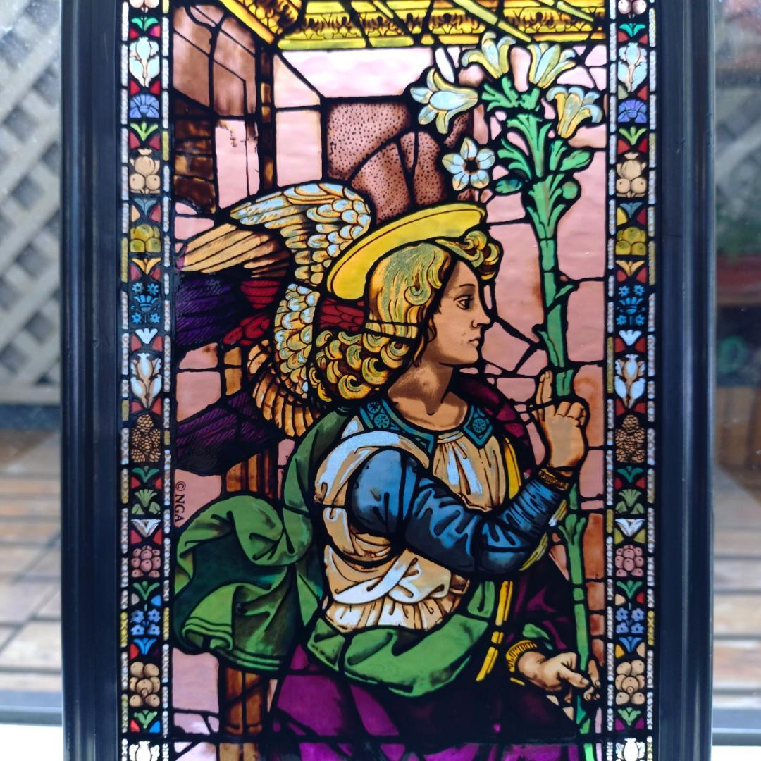 ドメニコ ステンドグラス Annunciation受胎告知グラスマスターズ社c