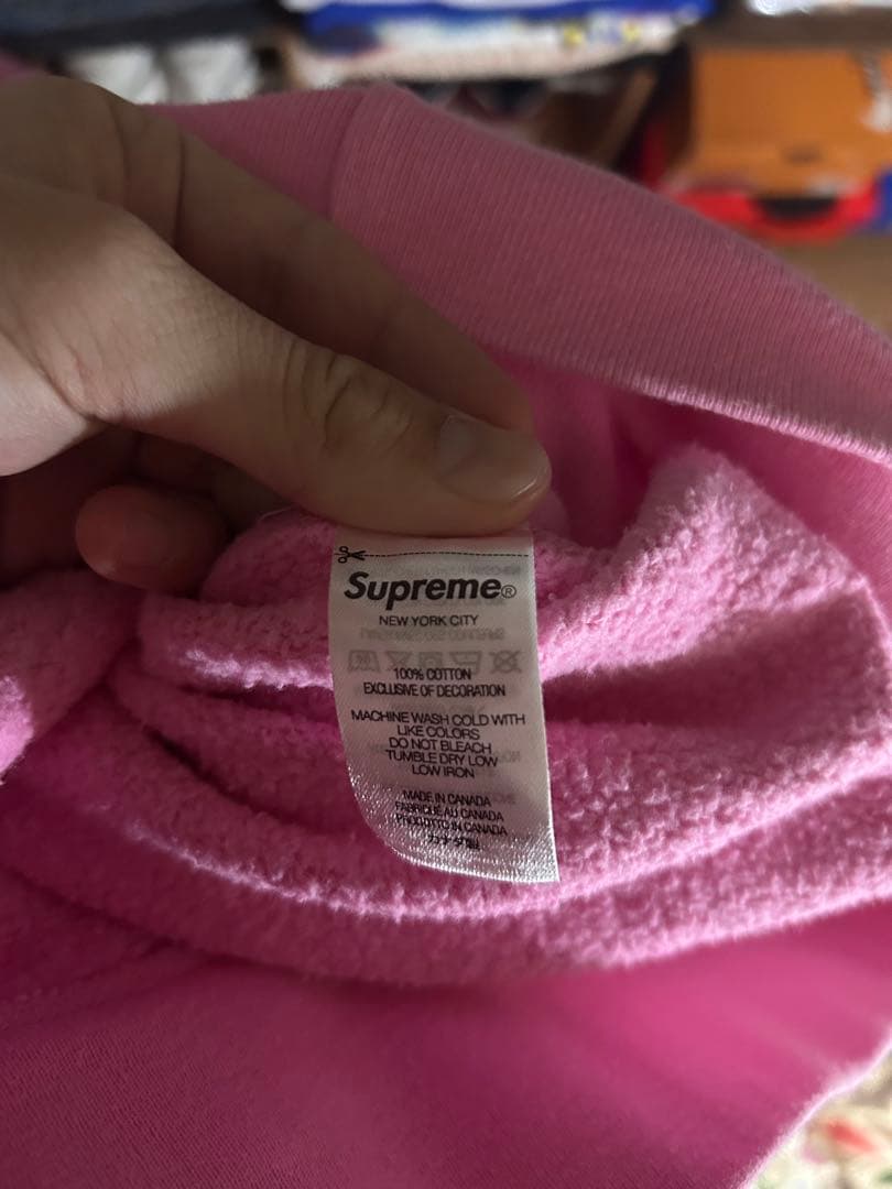 supreme ミニロゴパーカー （あ）