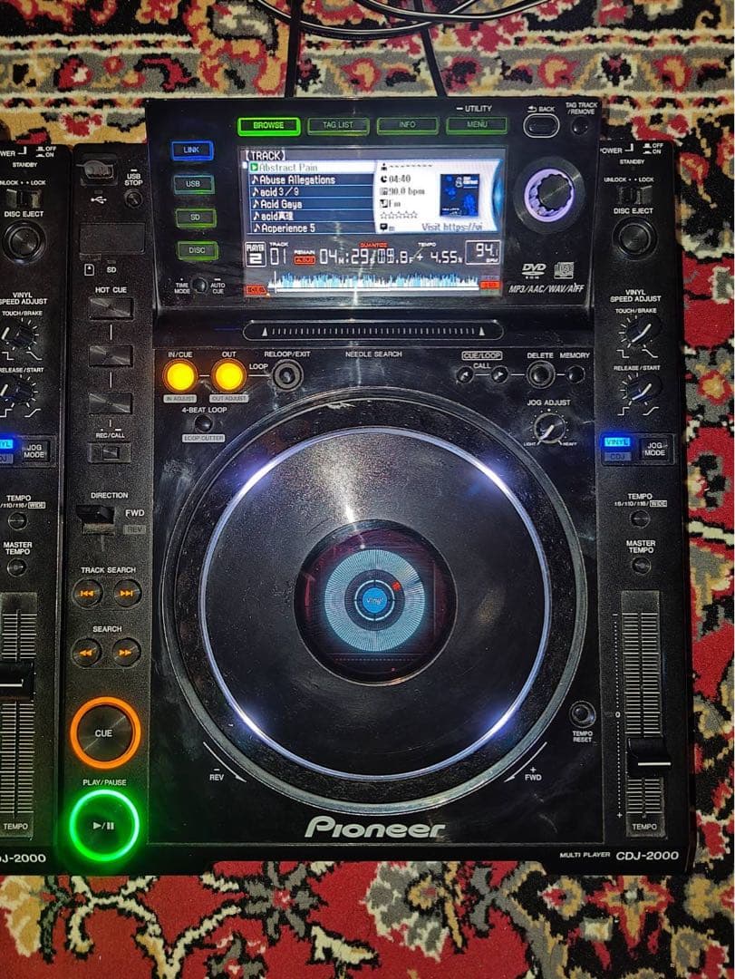 Pioneer CDJ-2000 DJ機材