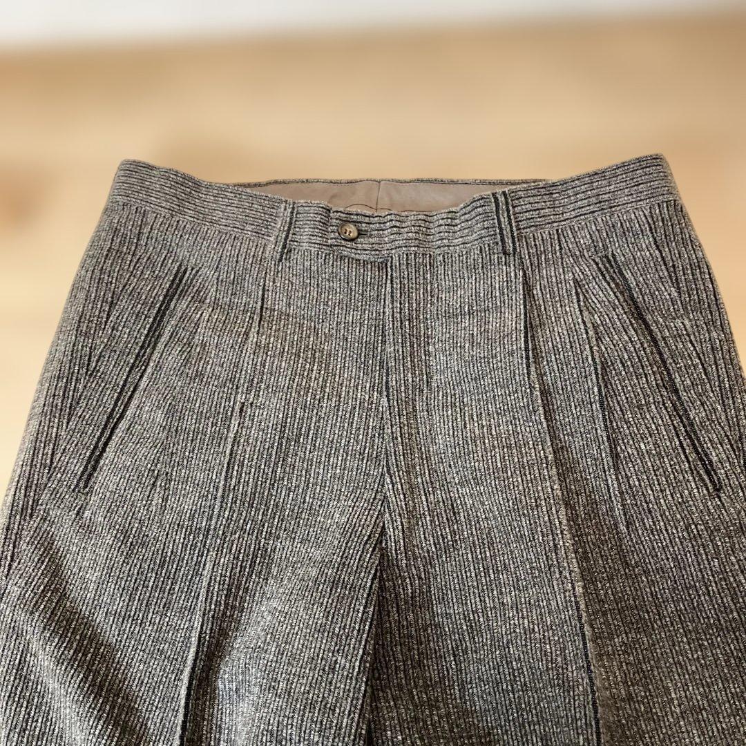 LANVIN セットアップ ダブルブレストジャケット ウール