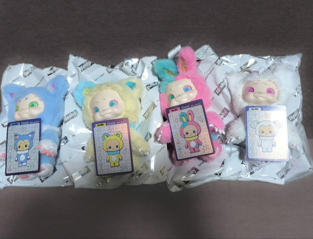 ClawZ Hello world !! 4種セット ぬいぐるみ