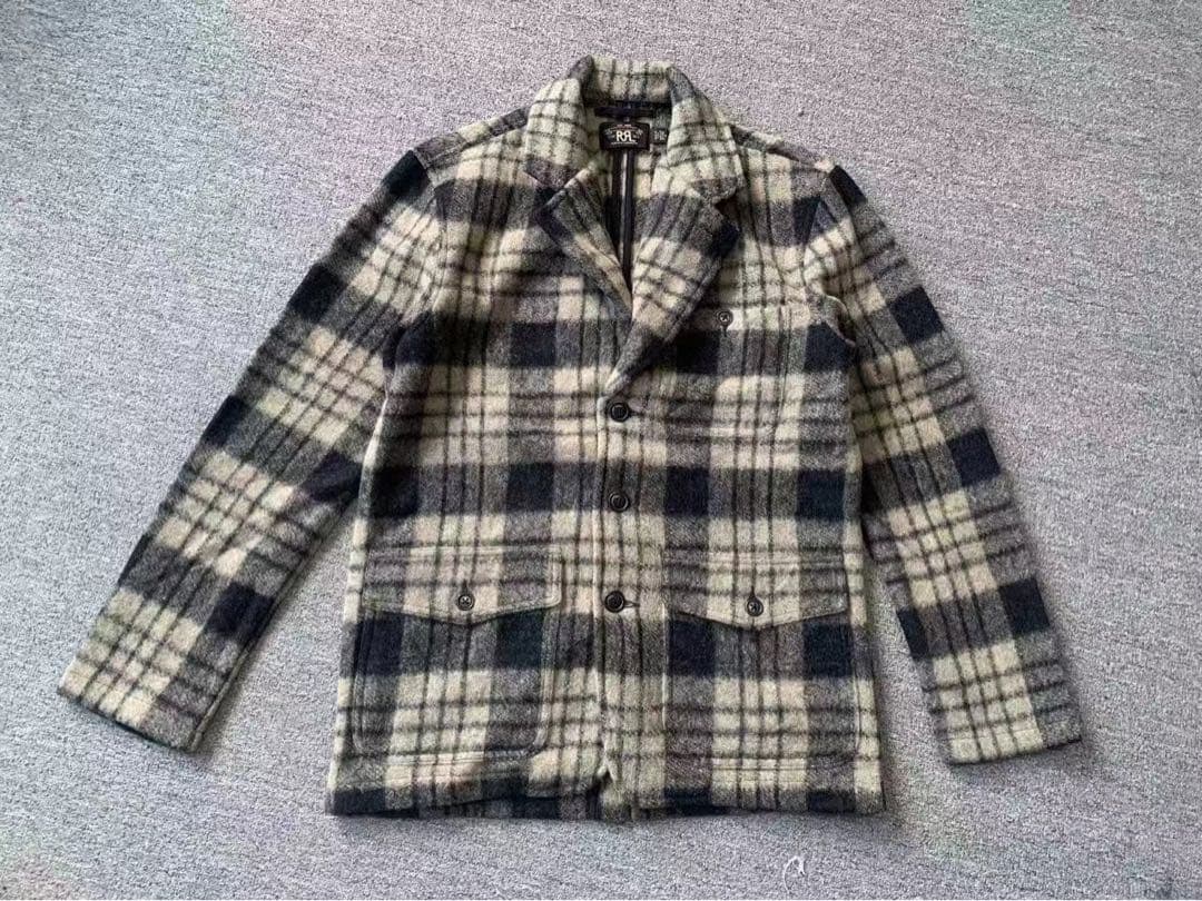 RRLチェック柄カジュアルジャケット