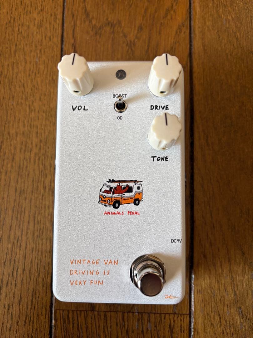 ギター Animals Pedal Vintage Van Driving is