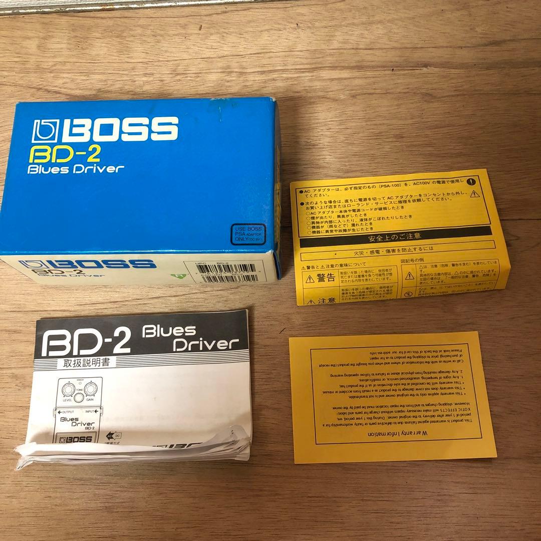 BOSS BD-2 オーバドライブ　ブースター　エフェクター