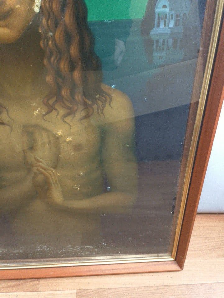 作者不明 相馬武夫? 外寸約98×57cm 人物像