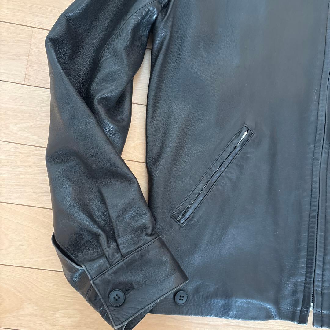 90s agnès b leatherjacket シープ羊　サイズ0 アニエス
