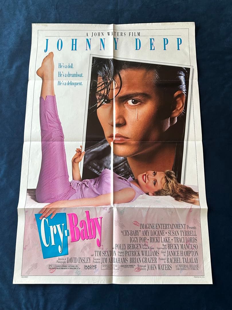 クライ・ベイビー　USオリジナル映画ポスター