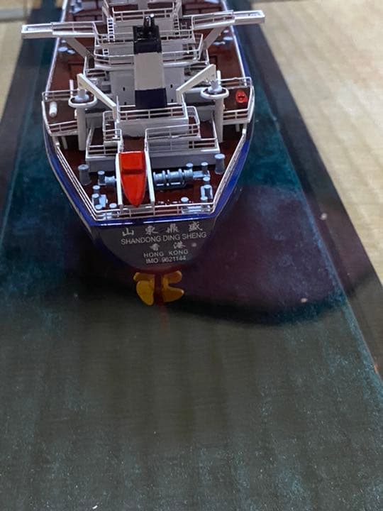 中国　山東シッピング　18万トンバルク船模型1：600 超レア模型インテリア置物