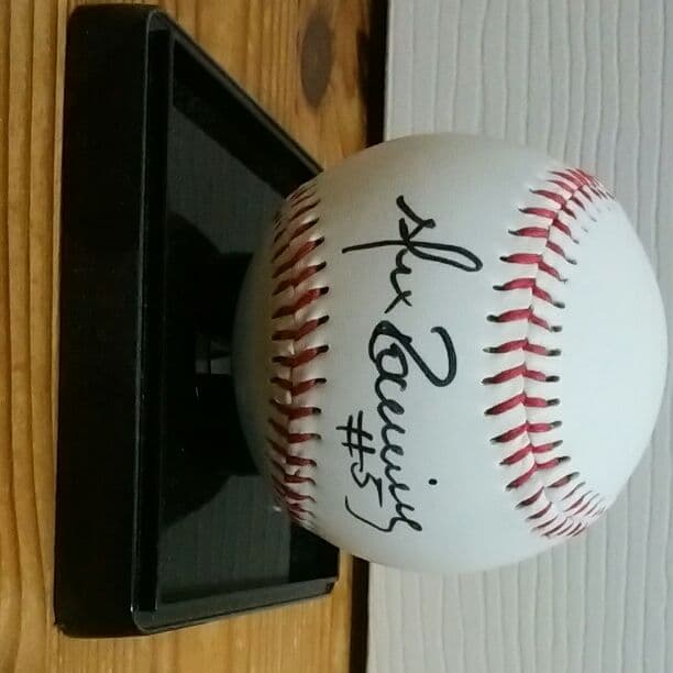 巨人時代のラミレス直筆サインボール