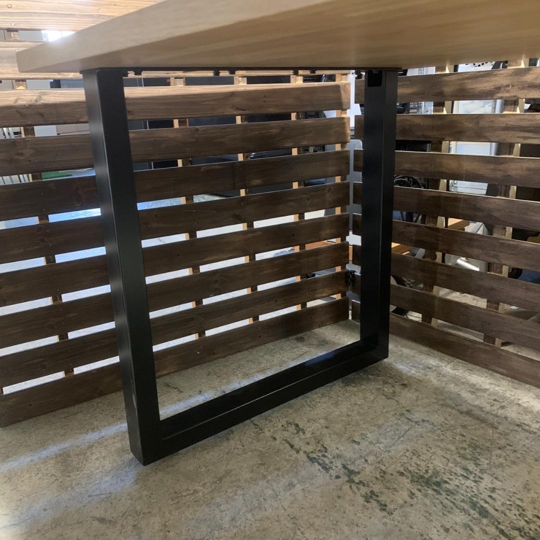 K850 ダイニングテーブル 作業テーブル 鉄足 W180cm