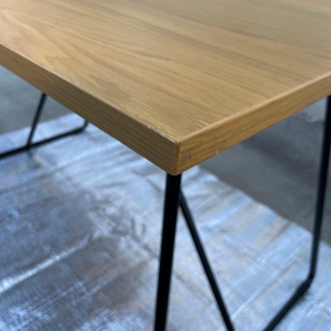 MUJI無印良品 折りたたみテーブル120cm オーク材/ダイニング/学習机