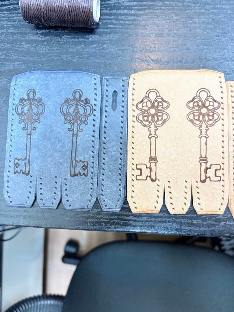 専用　プルームオーラ本革カバー　ブラック