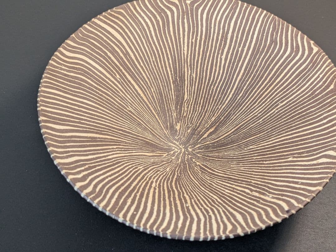 【最終お値引き】人間国宝　松井康成　練上茶碗　銘あり