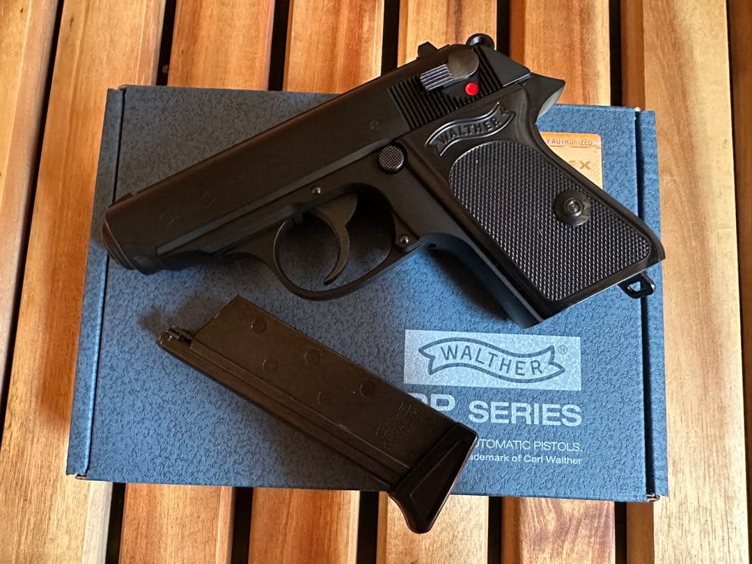 美品！！ Walther PPK ガスブローバック ブラックモデル