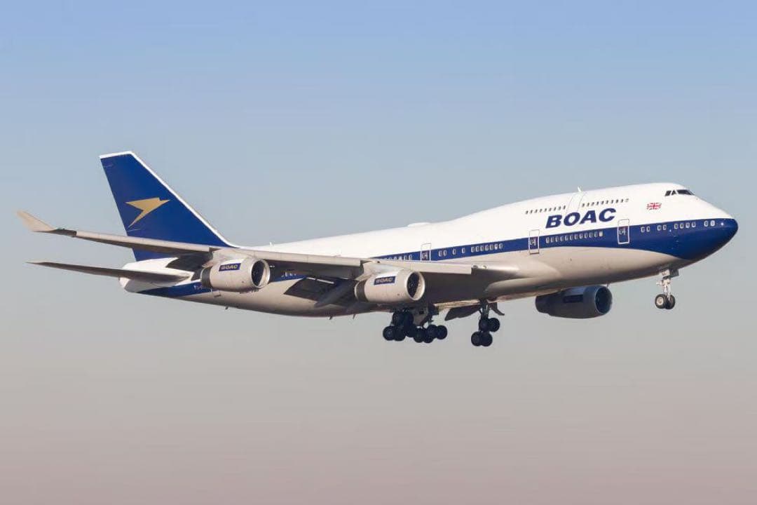 ブリティッシュ・エアウェイズ Airlinertags B747-400