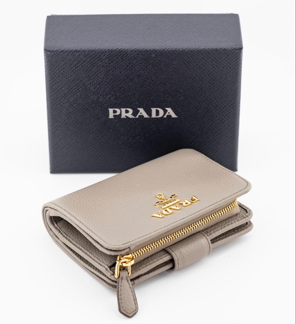 新品Prada[プラダ] ２つ折財布 レディース 1ML018