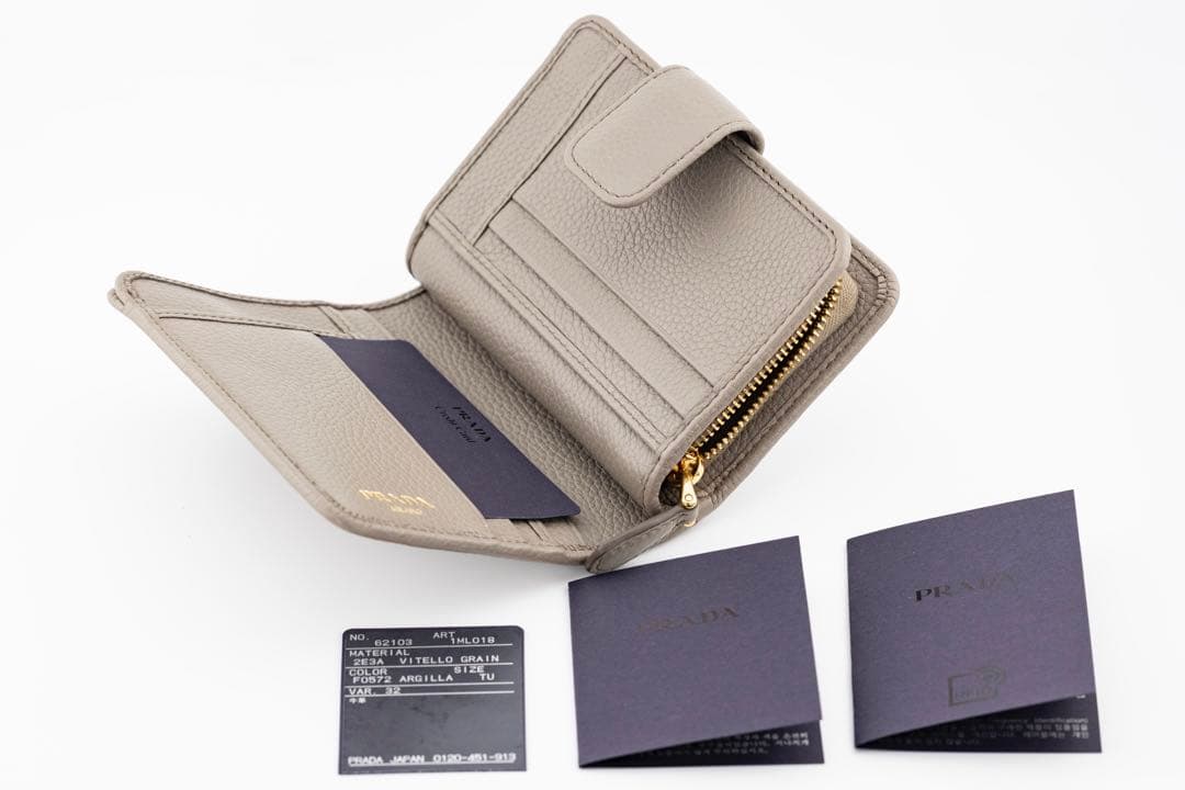 新品Prada[プラダ] ２つ折財布 レディース 1ML018