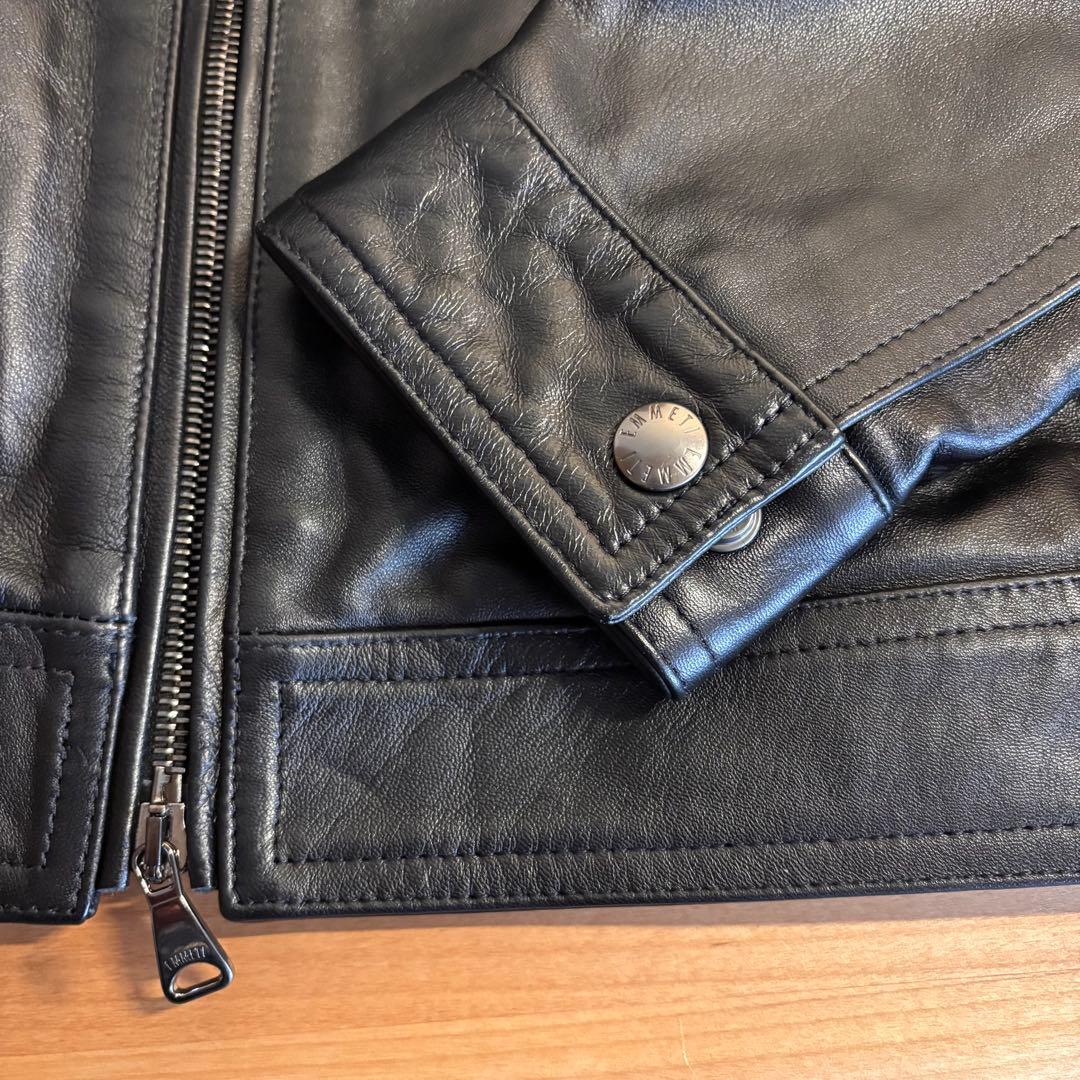 M*T様 【未使用】EMMETI JURI BEAMS3 ラムスキンシングルライ