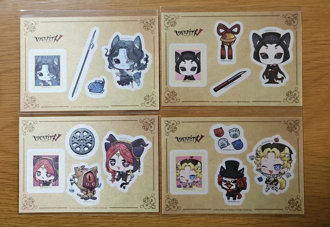 第五人格　ナンジャタウンステッカー