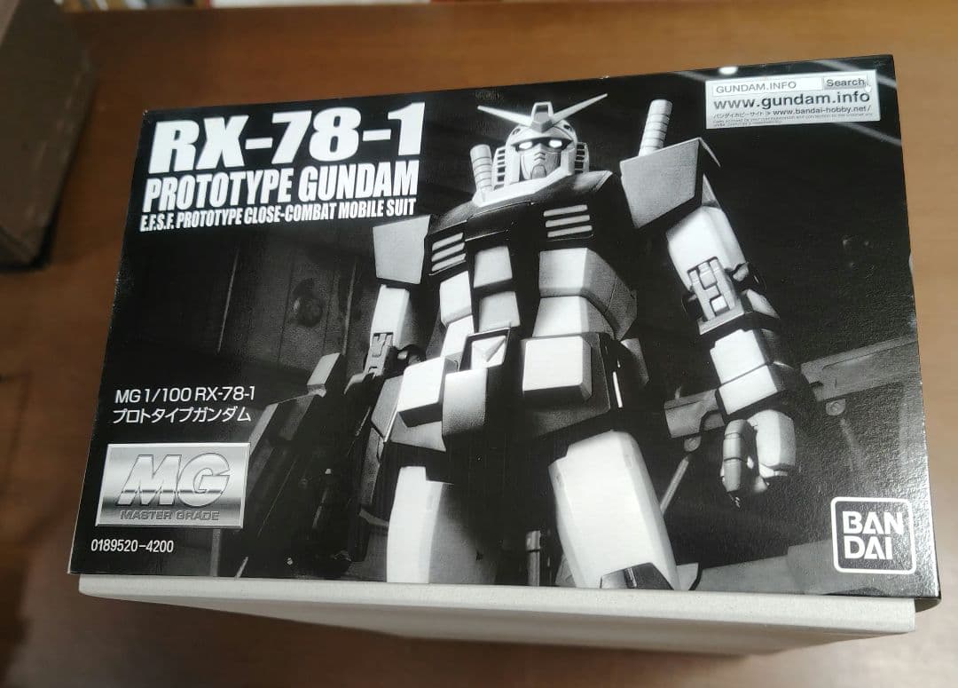 未組立品 MG 1/100 プロトタイプガンダム