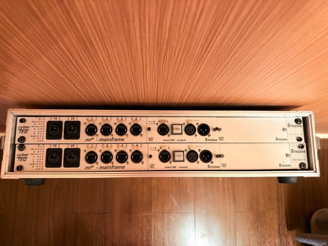 配信機器・PA機器・レコーディング機器 TEQSAS cyberTEQ-mf DANTE YAMAHA