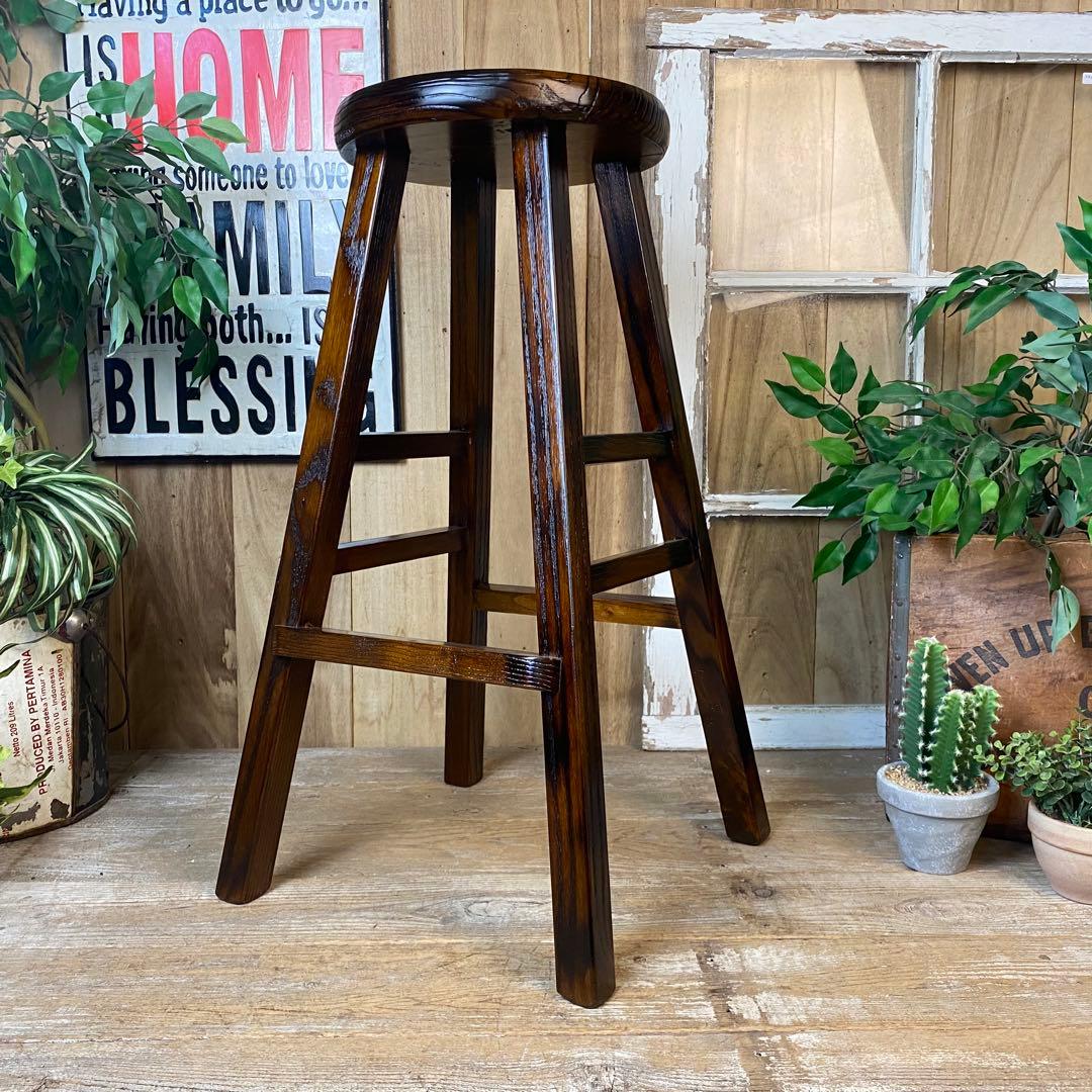 てる様☆専用　木製カウンターチェア6点