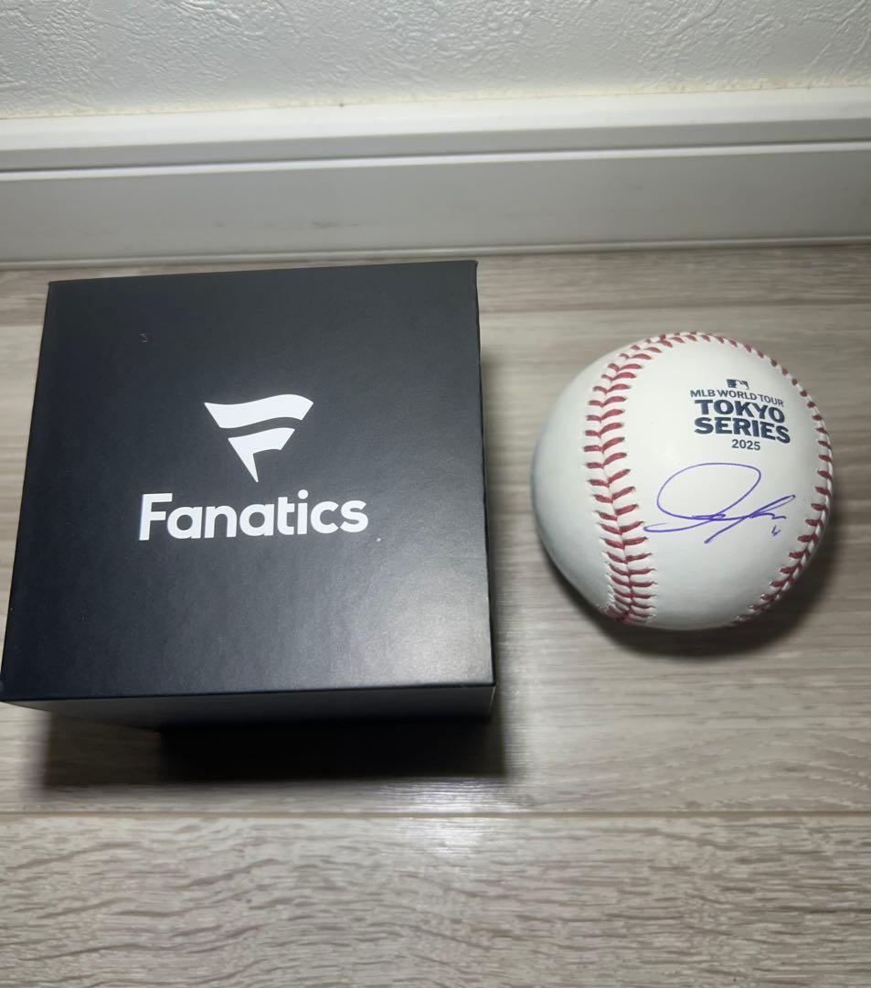 か*み様 MLB TOKYO SERIES 2025 佐々木朗希サイン入り公式ボ