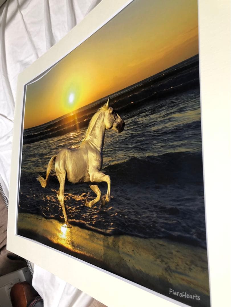 2024年100人100点絵画入賞 Piero Hearts 走れメロス