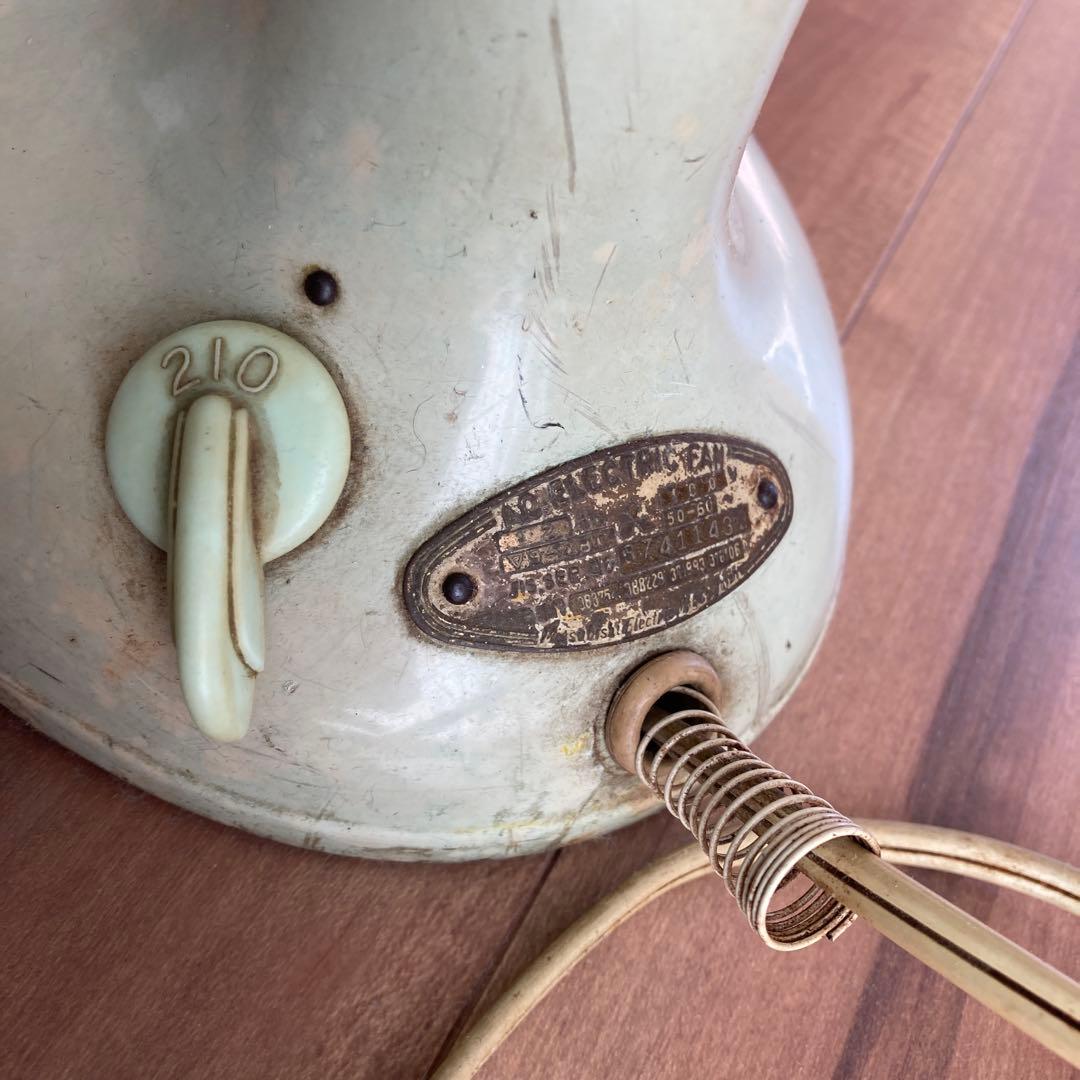 三菱　レトロ　扇風機