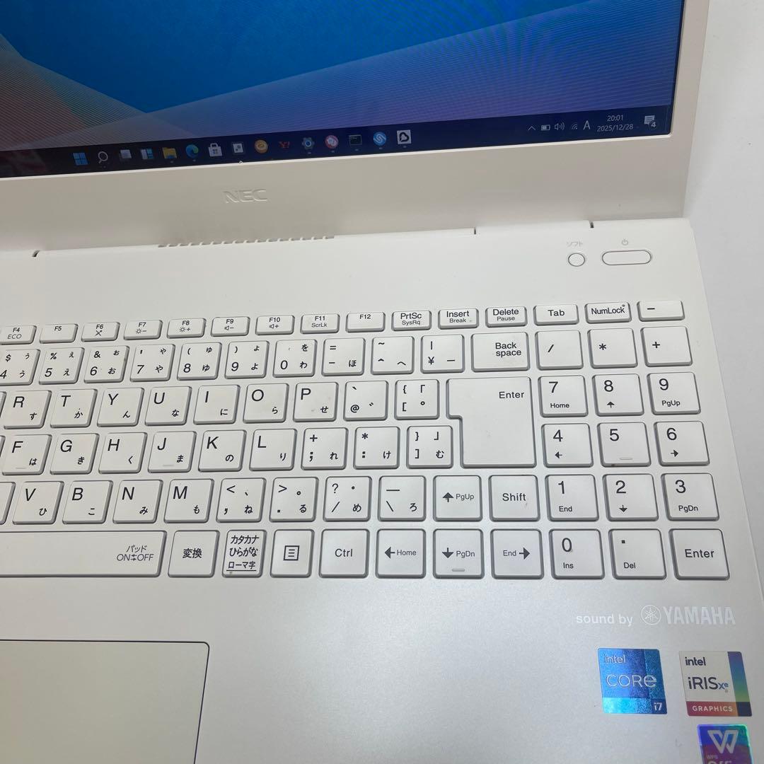 Windowsノート本体 #706 NEC LAVIE N1575/C i7-1165G7 16GB