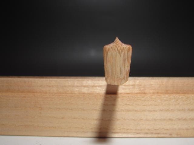 ☆淡々斎自作茶杓「洗心」黒田正玄下削り　二重箱　鵬雲斎追書☆y409