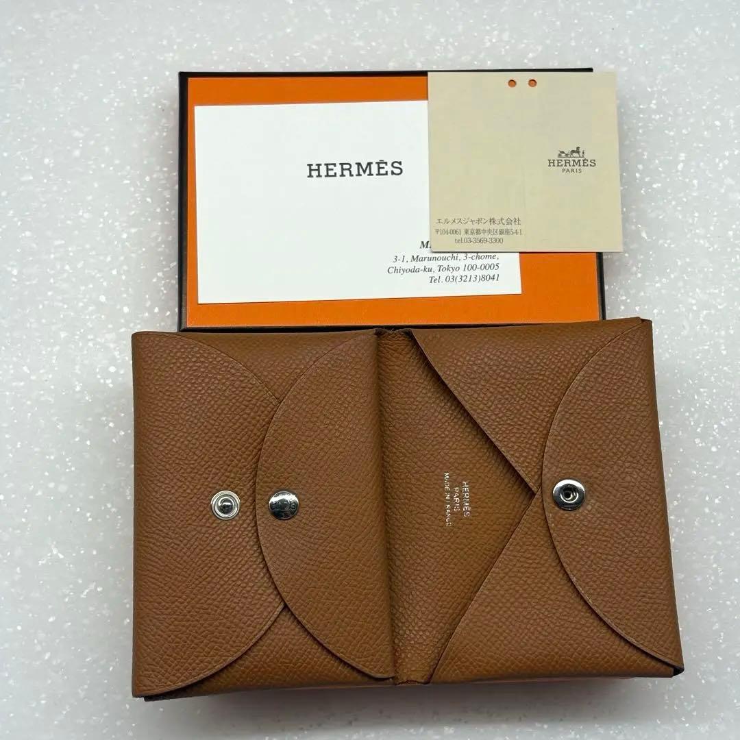 エルメス カルヴィデュオ ゴールド　B刻印