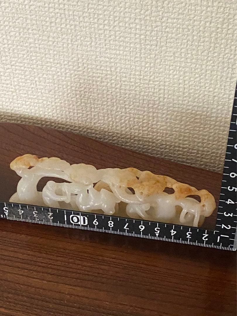 中国美術 和田玉山子摆件 彫刻 工芸品 置物 中国古玩 年代不明唐物